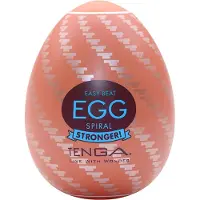 Tenga Easy Beat Egg Spiral Strober Masturbateur jetable en forme d'œuf
