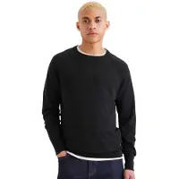 Dockers Crewneck Sweater Noir L Homme