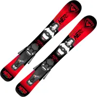 Rossignol Hero Pro+team 4 Gw Junior Alpine Skis Pack Rouge 80 Enfants
