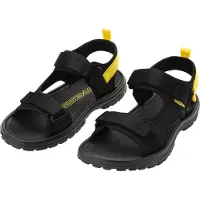 Cressi Hommes, Sandales, Pete, Noir, Jaune, (44)