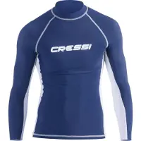 CRESSI-SWIM Hommes, Maillot de surf, Rashguard, Bleu, (54)