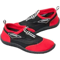 Cressi Chaussures aquatiques Reef Rouge, Noir EU 45 Rouge, Noir EU 45