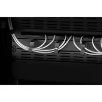 Renkforce RF-3429148 Guide-câbles pour armoire réseau 19 pouces 1 UH Noir