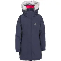 Trespass Enfants / Filles Parka Fame, imperméable TP3524 (110-116 (5-6 ans)) (Bleu marine)