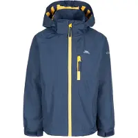 Trespass Enfants/garçons Veste de pluie Overwhelm TP5009 (116) (Bleu marine)