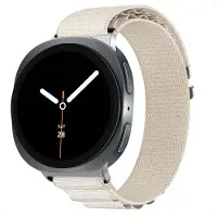 IMoshion Bracelet en nylon Alpine pour Samsung Galaxy Watch 9 (40/44mm) / Watch 8 (40/44mm) / Classic (46mm) - Blanc
