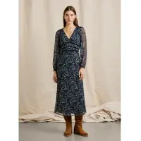 Pepe Jeans pour femme. PL9537732 Robe Mayra noire (XL), Casuel, Polyester, Manche longue