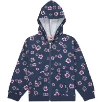 Roxy Twenty Five Miles Full Zip Sweatshirt Bleu 14 Years Fille