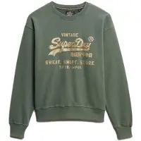 Superdry Embellished Vl Loose Fit Sweatshirt Vert 2XS Femme