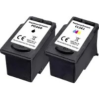 Renkforce Encre Combi Pack Remplace Canon PG-560 + CL-561 (3713C006) Compatible Noir, Cyan, Magenta, Jaune RF-I-C-PG560CL561BKCMY2PK RF-5706084 (RF-5706084)
