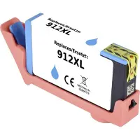 Renkforce Encre remplaçant HP 912 XL (3YL81AE) Compatible Cyan RF-I-HP912XLC RF-57 (C)