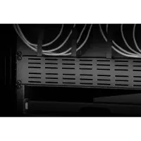 Renkforce RF-3429460 Couvercle borgne pour armoire réseau 19 pouces 2 UH avec fentes d'aération Gris foncé