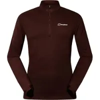 Berghaus Ivyhill Half Zip Long Sleeve T-shirt Marron L Homme