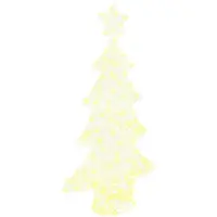 vidaXL Sapin de Noël avec 160 LED Blanc chaud 150 cm Acrylique