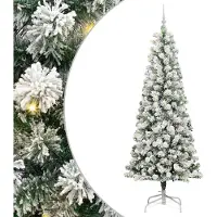 vidaXL Sapin de Noël Artificiel à Branches Articulées 210 cm PVC