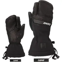 Lenz Think About Lobster Mittens Noir S Femme
