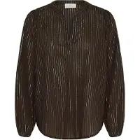 Kaffe Chemisier 'KALuise' beige / moka