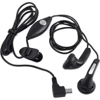 Doro 380091, Câble, Casque avec microphone, Noir