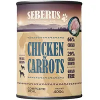 Seberus Chicken w/Carrots pâtée sans céréales pour chien