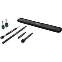 Ks Tools KS-Tools 100.5100 Kit d'outils de nettoyage de siège de soupape pour jantes alu, 7 pièces