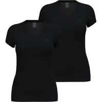 Odlo Active F-dry Light Eco Sports Short Sleeve Base Layer 2 Units Noir M Femme