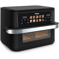Tristar Double 10 L Autonome 2800 W Friteuse d’air chaud Noir, Acier inoxydable