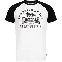 Lonsdale T-Shirt 'Trenance' noir / blanc
