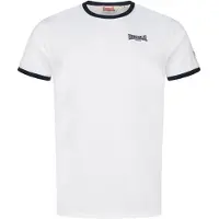 Lonsdale T-Shirt 'Trelill' bleu foncé / blanc