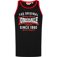Lonsdale T-Shirt 'Andover' rouge / noir / blanc