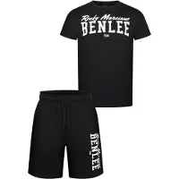 Benlee Surry Short Sleeve Set Noir M