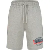 Lonsdale Pantalon 'Sandown' bleu foncé / gris chiné / grenadine
