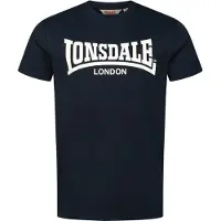 Lonsdale T-Shirt 'Fulwood' bleu marine / blanc