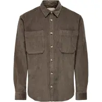 Only & Sons Chemise 'ONSALp' moka