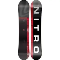 Nitro - Snowboard all-mountain - Team Pro 2027 pour Homme en Bois - Taille 155 cm - Noir