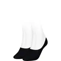 Tommy Hilfiger Femmes, Chaussettes, Footie, Noir, (lot de 2, 35 - 38)