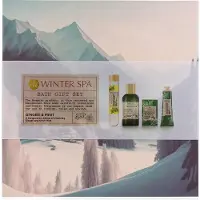 Accentra Set de soins WINTER SPA en coffret cadeau, parfum : Ginger & Mint (Set soin du corps)