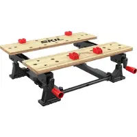Skil Établi 1290 AA (610 x 544 x 210 mm, établi compact, transport facile)