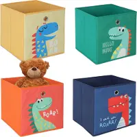 Relaxdays lot-4 boîtes-rangement