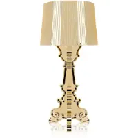 Kartell Bourgie Lampe de Table Metallic Gold
