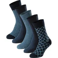 Schiesser Chaussettes 'Bluebird' bleu clair / bleu foncé