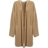 Influencer Manteau en tricot camel