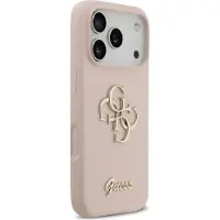 GUESS Big 4g Script Iphone 17 Pro Phone Case Rose
