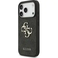 GUESS 4g Strap 4g Classic Logo Iphone 17 Pro Phone Case Noir