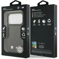 BMW M Aramidic Lining Magsafe Iphone 17 Pro Phone Case Noir