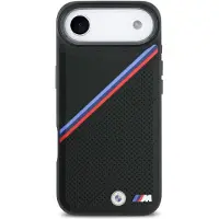 BMW M Tricolor Metal Logo Magsafe Iphone Air Phone Case Noir
