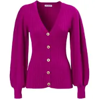 Influencer Cardigan fuchsia