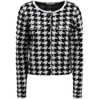 Influencer Cardigan noir / blanc