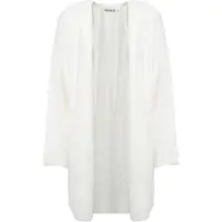 Influencer Manteau en tricot blanc