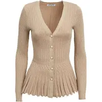 Influencer Cardigan beige