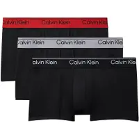Calvin Klein Lv00nb4409 Trunk Boxers 3 Units Noir M Homme